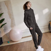 Load image into Gallery viewer, 2022 Autumn Winter New Design Yoga Fitness Two Piece Sets Casual Running Gym Loose Confortable Suits
