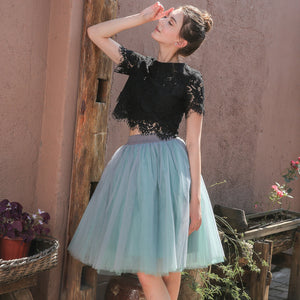 5 Layers Puffy Tutu Tulle Skirt