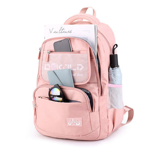 Big Middle School Student Backpack Schoolbag