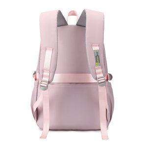 Big Middle School Student Backpack Schoolbag (doll is included)