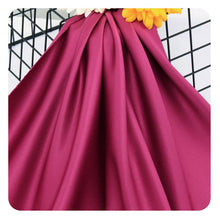 Load image into Gallery viewer, Stock 83-color Imitated Silk Satin Fabric Matt High Density Eye Cover Blinder Soft Fabric Material
