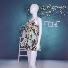 Load image into Gallery viewer, Spaghetti Strap Floral Tie Dye Beach Wear Playsuits
