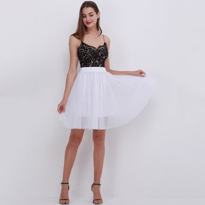 Princess Big Flare Puffy Tulle Skirt