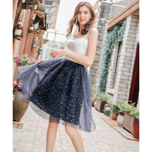 Load image into Gallery viewer, Starry Sequin Puffy Tulle Skirt
