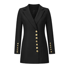Load image into Gallery viewer, 2022 Autumn Winter Long Sleeve Single Breasted Slim Blazer Dress

