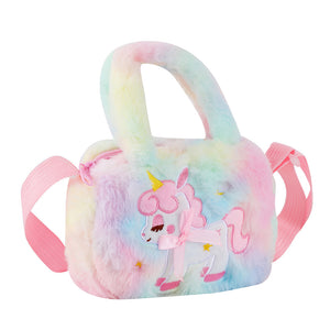 Kids Girls Cute Unicorn Handbag Sling Bag