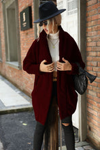 Load image into Gallery viewer, Women Autumn Winter Brown Faux Fur Shearling Double-faced Fuzzy Coat
