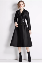 Load image into Gallery viewer, 2022 Autumn New Design French Style Slim Elegant Midi Blazer Formal Dress
