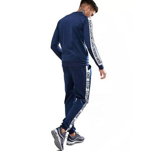 JM Men Custom Latest Design Mens Slim Gym Training Plain Fitted Tracksuits