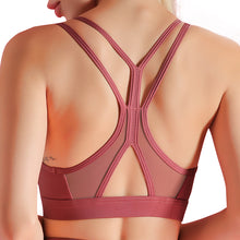 Laden Sie das Bild in den Galerie-Viewer, OEM Active Wear Women Custom Color Sports Bra With Strap
