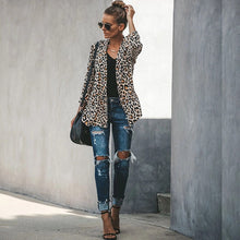 Load image into Gallery viewer, leopard print blazer
