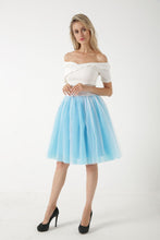 Load image into Gallery viewer, 5 Layers Puffy Tutu Tulle Skirt
