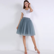 Load image into Gallery viewer, 5 Layers Puffy Tutu Tulle Skirt
